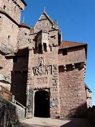 Porte Du Chateau Du Haut Koenigsbourg Alsace Chateau Photos Voyages Chateau France