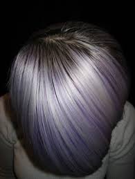 Manic Panic Virgin Snow On Dark Hair Before And After Google Search Hair Styles Natural Hair Styles Hair