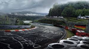 Nurburgring Gp Circuit And Nordschleife Dima Goryainov Racing Art Automotive Art Kart Racing