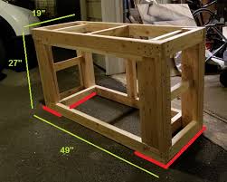 Build your own 55 gallon fish tank stand. Safely Elevating 2x4 Aquarium Stand Diy Home Improvement Forum