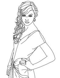Beautiful Taylor Swift Coloring Page Letscolorit Com People Coloring Pages Coloring Pages Colouring Pages