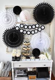 Geschenk Hochzeit Deko Schwarz Weiss Geburtstagsparty Dekoration Deko Geburtstag Weisse Party
