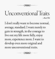 Unconventional Quotes. QuotesGram via Relatably.com