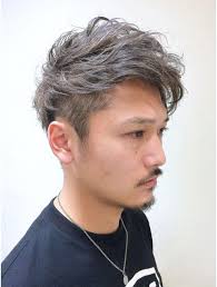 laurel心斎橋 森拓也 2way グレーアッシュツーブロック l002694049 ローレル laurel のヘアカタログ ホットペッパービューティー アジアの男性のヘアスタイル ヘアカット ヘアスタイリング
