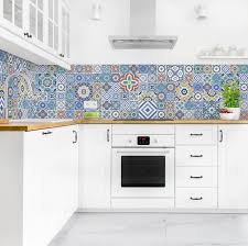 Self Adhesive Splashback Portuguese Tiles Kitchen Decor Backsplash Design Decoration In 2020 Italian Style Kitchens Kitchen Room Design Kitchen Decor Etsy
