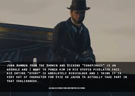 Assassin's Creed Confessions — John Hammon from the Darwin and Dickens...