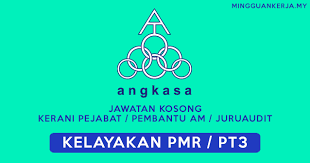 Get the most popular abbreviation for pembantu am pejabat updated in 2021. Minima Pmr Pt3 Pun Boleh Mohon Jawatan Kerani Pembantu Am Di Angkasa Suara Kerjaya