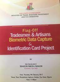 Check spelling or type a new query. Oyo State Govt On Twitter Oyo State Fish Sellers Association Are Here For The Tradesmen And Biometric Data Capture And Identification Card Project Https T Co 3uz9l2qh1l