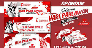 Peringatan di tahun ini mengusung tema 'pahlawanku. Spanduk Hari Pahlawan Nasional 2021 Jpg Cdr Gratis