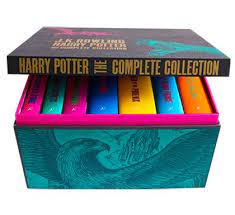 Bonus decorative stickers are included in each boxed set. Harry Potter Adult Hardback Box Set J K Rowling Bloomsbury Children S Books