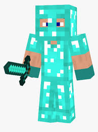 You can summon an armor stand that has a diamond helmet, diamond chestplate, diamond leggings, and diamond boots hanging on it whenever you want using a cheat ( . Minecraft Person With Diamond Armor Hd Png Download Transparent Png Image Pngitem