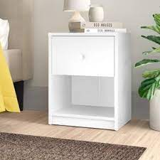 Farmhouse nightstands can improve your farmhouse bedroom furniture. Cream Distressed Nightstand Wayfair