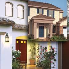 Primary colors are yellow, red and blue. Behr Premium 5 Gal Elastomeric Masonry Stucco And Brick Exterior Paint 06805 The Home Depot