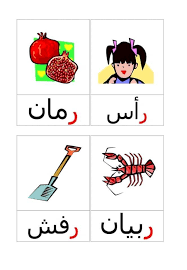 4 صور و 4 كلمات لكل حرف مدونة جنى للأطفال In 2021 Arabic Worksheets Baby Education Cards