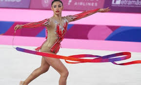 Rut castillo tuvo una actuación histórica para la gimnasia mexicana en tokio 2020 (foto: Rut Castillo Es La Primera Mexicana En Conquistar Boleto Olimpico En Gimnasia Ritmica Bazar Chihuahua
