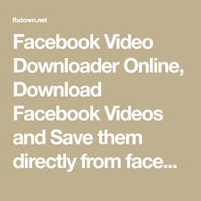 It is facebook video downloader online. Facebook Video Downloader Online Download Facebook Videos And Save Them Directly From Facebook To Your Computer Or Mobile F In 2020 Facebook Video Best Facebook Video