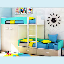 Stylish Bunk Bed For Kids In Singapore Bunk Beds Bed With Wardrobe Kid Beds