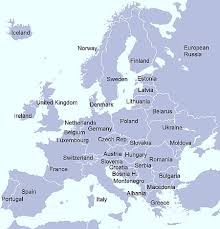 European union member states detailed map. Climate Europe List Of The Countries