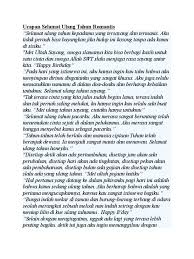 Terlebih untuk orang muslim, ternyata ada ucapan selamat ulang tahun islami. Ucapan Selamat Ulang Tahun Romantis