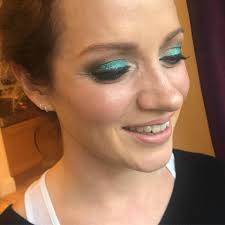 A fun glitter eye for this lovely lady this eve! X