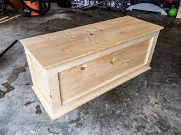 How To Build An Easy Diy Bedroom Storage Chest For Blankets - Building Our  Rez | Diy Wood Chest, Chests Diy, Diy Wood Projects Furniture