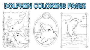 Here's a set of printable alphabet letters coloring pages for you to download and color. Dolphin Coloring Pages Easy Peasy And Fun