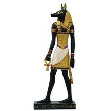Anubis Egyptian Statue Ancient Egypt God Of The Dead 32 95 Picclick The art style adopted by the artists of ancient egypt resulted in somewhat 'stilted' forms which were caused by a lack of perspective. picclick