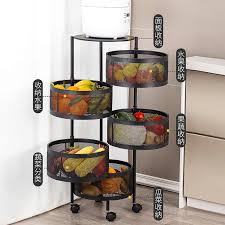10% coupon applied at checkout save 10% with coupon. Rotating Vegetable Shelf Organizer Kitchen Multilayer Household Round Dish Basket Cylindrical Storage Rack Space Saving Bathroom Storage Holders Racks Aliexpress