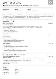 Create A Professional Cv Quick Easy With Our Cv Builder Cvmaker Uk