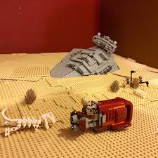 Lego Star Wars The Force Awakens I Really Need To Do This Because I Have Rey S Speeder And A Star Destroyer Also An Impe Lego Idees Lego Artisanat De Lego