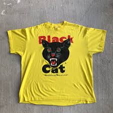 Are you searching for black cat png images or vector? Vintage 90s Black Cat Fireworks Vintage T Shirt Rare Grailed