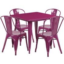 Rated 4.5 out of 5 stars. Purple Kitchen Dining Room Sets You Ll Love In 2021 Wayfair
