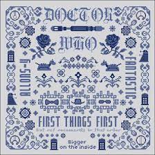 Follow the links to purchase the patterns at the creators' etsy sites. Doctor Who Pillow Sampler Digital Cross Stitch Pattern