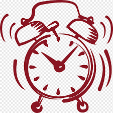 Outlined cartoon alarm clock vector. Alarm Clocks Drawing Digital Clock Alarm Clock Cartoon Alarm Clock Red Png Pngwing