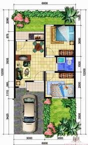 Rumah minimalis lantai 1 modern house 9x13 3 k tidur video. Denah Rumah Minimalis 1 Lantai Ukuran 6x12 Plantas De Casas Planta De Casa Pequena Planta De Casa Terrea