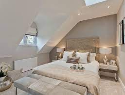 Cozy Beige Bedroom Decor Loft Room Luxurious Bedrooms Attic Bedroom Designs