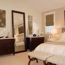 Two Dressers Side By Side Small Bedroom Full Length Mirror Bedroom Furniture Layout Remodel Bedroom Bedroom Arrangement