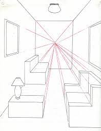 One point perspective is one of the easiest perspective drawing styles available. How To Draw A Room Using One Point Perspective 11 Steps Instructables