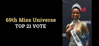 Universe is bigger by far. 69th Miss Universe Vote For Your Favorite To Enter Top 21
