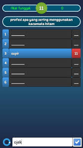 Feb 20, 2020 · post a comment for kunci jawaban permainan kuis survey 100 kunci jawaban matematika kelas 4 kurikulum 2013 namun sebelum kita membahas jauh tentang soal matematika i… Kuis Survey 100 For Android Apk Download
