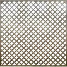 Panneau Treillis Pvc Ajoure Mosaic L 100 X H 200 Cm Blanc Panneau Treillis Treillis Treillis Bois