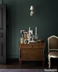 Right now, there are so many ways you can apply in using the combination of the two compatible colors in your living room. 52 Interiors Dark Green Walls Ideas Dark Green Walls House Interior Interior