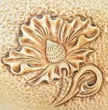 Basic leatherwork used by institutions as the stu dent textbook. Drawing Western Floral Patterns Pt 1 Flowers Leather Tooling Patterns Leather Carving Tooling Patterns