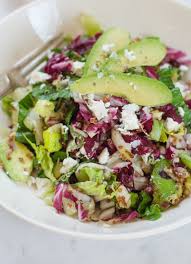 Lunch Recipe Radicchio Salad With Avocado Red Quinoa Ricotta Salata Recipe Radicchio Salad Ricotta Salata Recipe Lunch Recipes