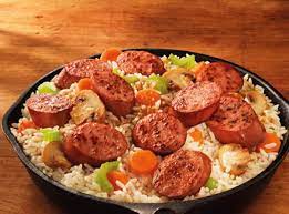 Try Something Different With Hillshire Farm Beef Smoked Sausage With Honey Mustard Served With Carrots Smoked Sausage Kielbasa Recipes Hillshire Farm Recipes