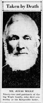 Jonas Wigle (1840-1932)