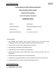 Sep 25, 2020 · source code aplikasi e learning ujian online soal acak responsive v0 1 by yukcoding youtube. Paket B Kertas A4 Pdf World Wide Web Internet Web