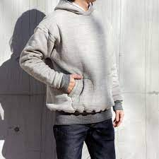 top gray charcoal gray スポルディング社の銘品から再構築された ぬくもり アウター感覚の風合いやわらかな サイドラインパーカ a g spalding amp bros スポルディング パーカ アウター