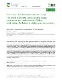 Le mod wismec p228 est un mod double accus très compact et à la prise en main. Pdf The Effect Of Climate Change On The Escape Kinematics And Performance Of Fishes Implications For Future Predator Prey Interactions