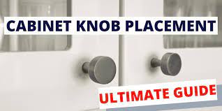 Cabinet Knob Placement Mog Improvement Services